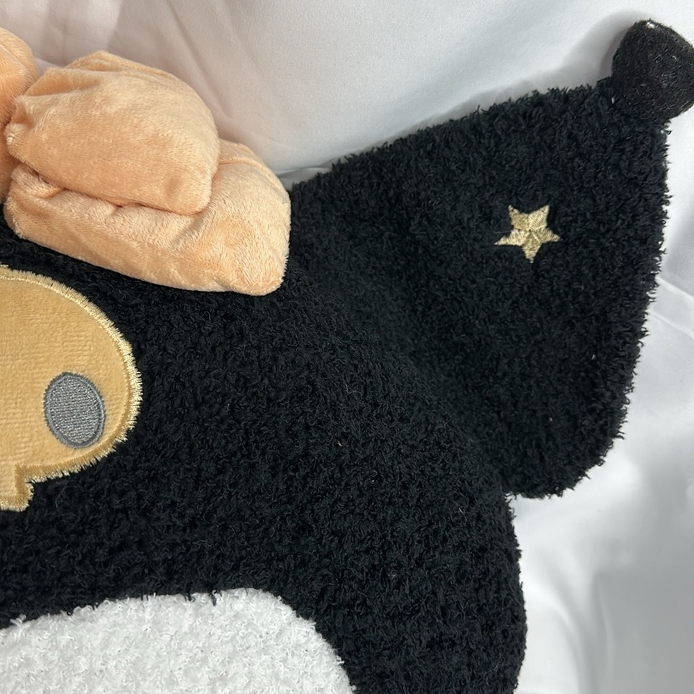 Kuromi Plush Pillow 11" x 17" x 7" by Sanrio - Picture 8 of 13